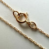 14K Yellow Gold 20" Light Rope Chain Necklace