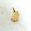 10K Yellow Gold Praying Hands Religious Pendant