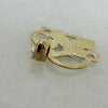 10K Yellow Gold #1 Wife Pendant Heart Pendant