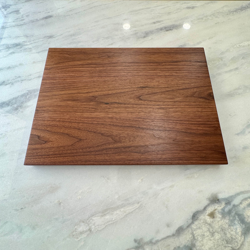 Large Walnut Face Grain Cutting Board 20”x14”x1.4”