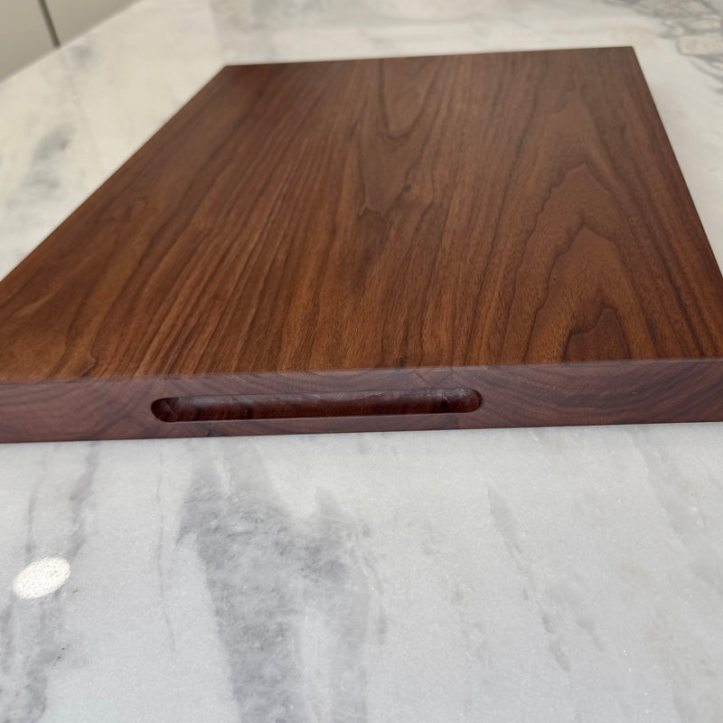 Large Walnut Face Grain Cutting Board 20”x14”x1.4”