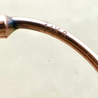 14K Rose Gold 10mm Small Hoop Earrings