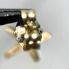 14K Yellow Gold 9mm Starfish Stud Earrings