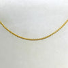 14K Yellow Gold 20” Wheat Link Necklace
