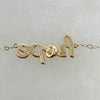 10K Yellow Gold 17” Hope Necklace