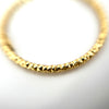 14K Yellow Gold 1.5mm Textured Stackable Band